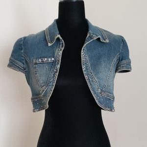 Denim Jacket By Nikibiki Jeans Size Medium